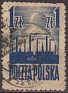 Poland 1945 Paisaje 1 ZT Azul Scott 365